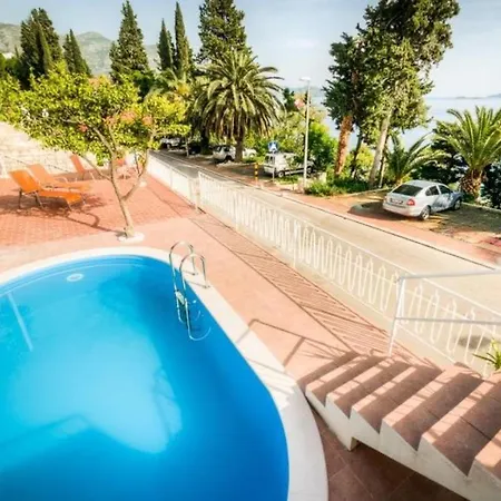 Apartmán Nina- Comfort Triple With Balcony And Sea View Mlini